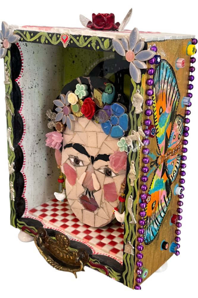 Frida Mosaic Shadow Box
